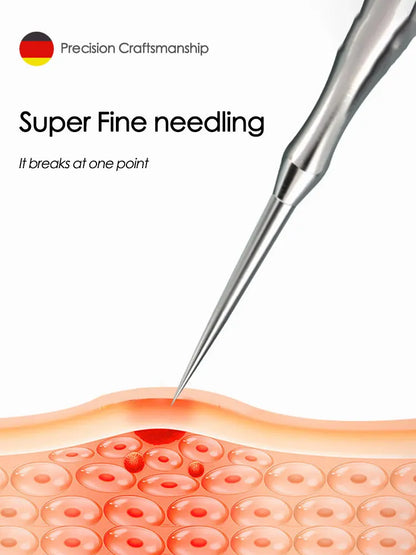 Blackhead Remover Acne Tool Pimples Removal Needles Extractor Tweezers Pore Cleaner Deep Cleaning Tool
