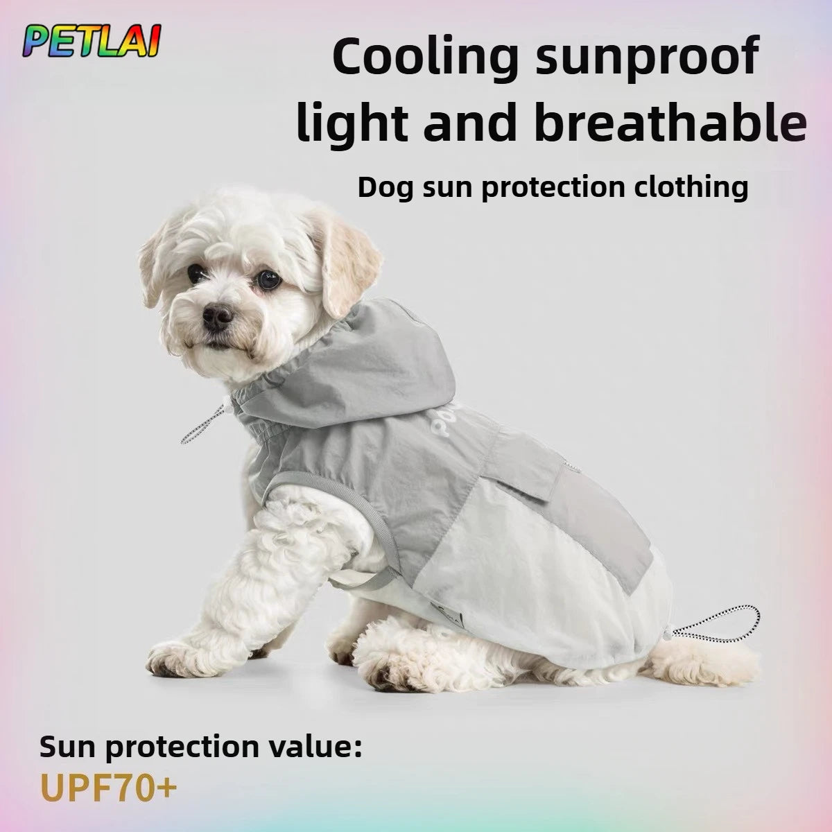 Dog Cooling Sun Protective Sunproof Clothing Pet UV Protective UPF Suit Clothing Thin Vest Summer Cool Coat Jacket Dog Cloehes