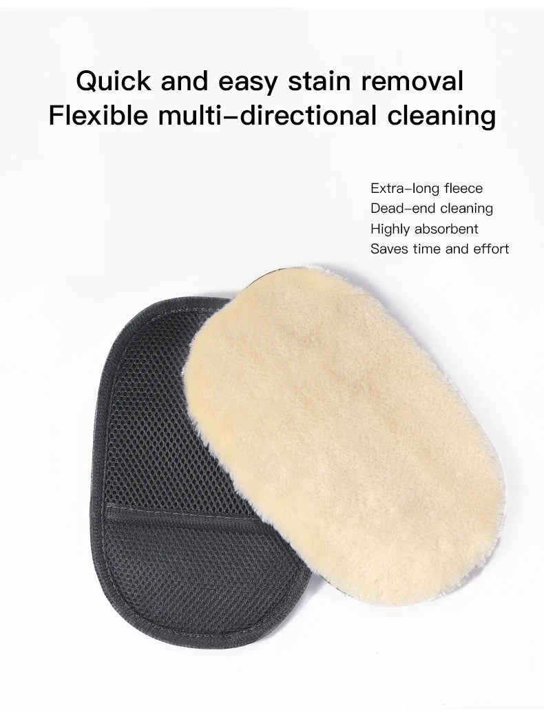 Car Styling Wool Soft Car Washing Gloves Cleaning Brush Accessories For Citroen C1 DS3 C2 C3 Vts C4 Saxo C4L C5 C6 C8 Xsara