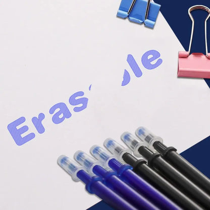 10PCS/Set 0.5mm Colorful Ink Gel Pen Refill Writing Tool Writing Stationery Neutral Pen Core Erasable Replacement Refill