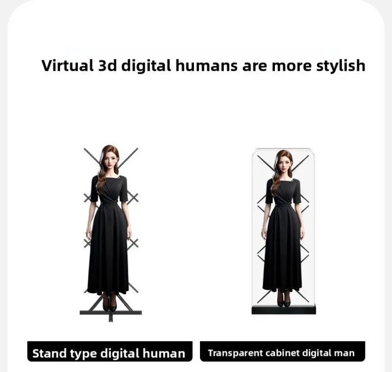 Custom Ventilador Holografico Splicing Hologram Fan Projectors Display Big Size 3D Led Fan For Advertising Business Exhibition