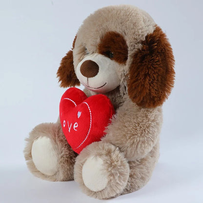 Love Bear Stuffed Animal, Holding Love Heart Plush Bears, I Love You Mom, Valentine's Day Gift, Love Gift for Mom, Girlfriends