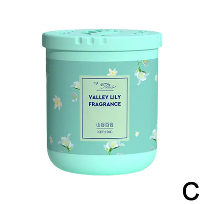 1pcs Air Freshener Solid Aromatherapy Hotel Bedroom Toilet Home or Vehicle General Gel Solid Persistent Fragrance