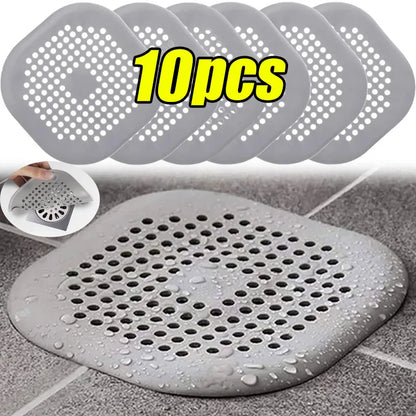 Hair Catcher Filter Sink Anti-blocking Strainer Kitchen Bathroom Bathtub Shower Sewer Filters Floor Silicone Stopper Covers