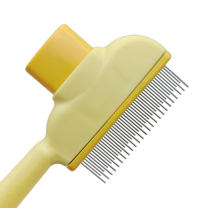 Pet Dog Brush Cat Comb Self Cleaning Pet Hair Remover Brush For Dogs Cats Grooming Tools Pets Dematting Comb Dogs Accessories