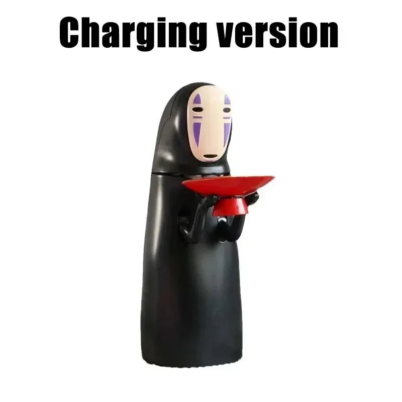 2028 new No Face Man Electric Piggy Bank - Automatic Coin Consumption Battery Charging Storage Jar for Birthday Gifts