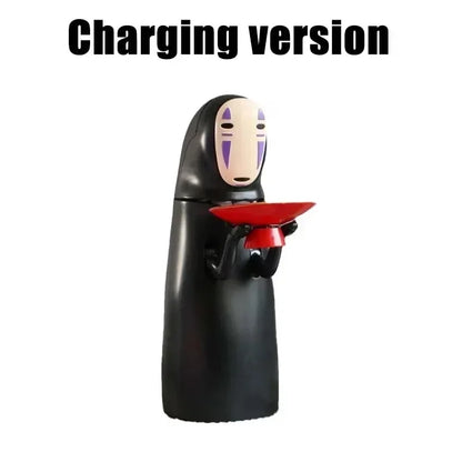 2028 new No Face Man Electric Piggy Bank - Automatic Coin Consumption Battery Charging Storage Jar for Birthday Gifts