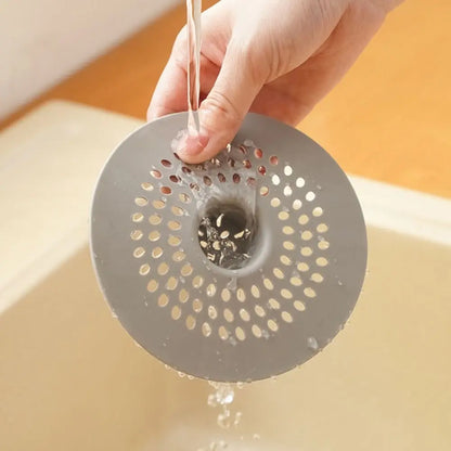 Round silicone floor drain toilet clogging sink filter kitchen sink drain opening bathroom floor drain cover