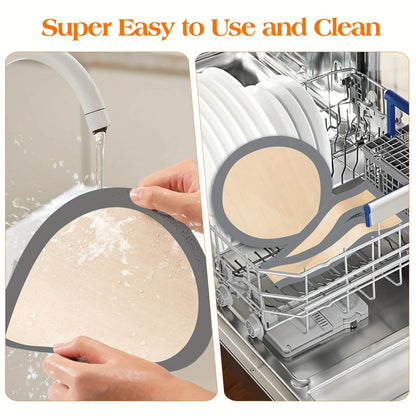 Silicone Baking Pad Suitable for Springform Flat Bottom, Preventing Cake From Sticking To The Bottom and Sides, Easy To Clean