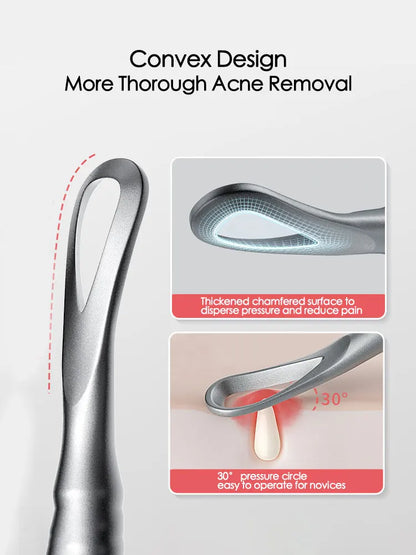 Blackhead Remover Acne Tool Pimples Removal Needles Extractor Tweezers Pore Cleaner Deep Cleaning Tool