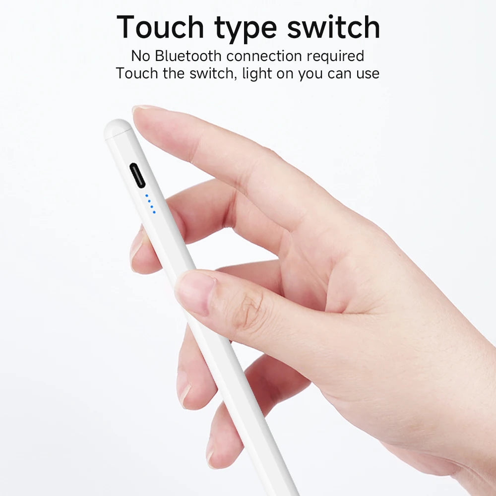 Universal Touch Pencil Is Compatible With 99% Of Tablets, Mobile Touch Screen Devices, And Can Magnetically Adsorb IPad Pencil