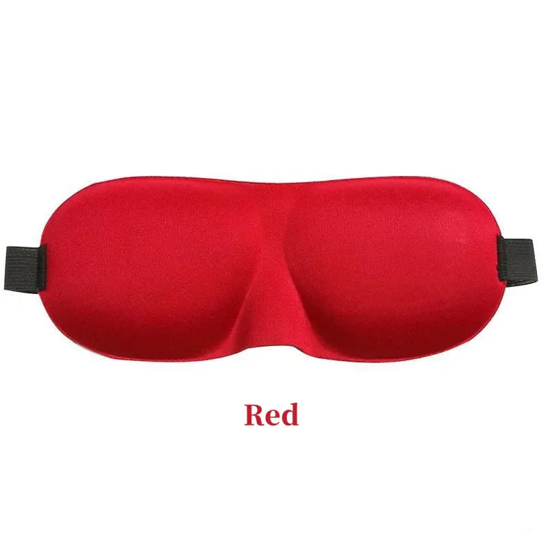3D Contoured Sleep Mask 100% Light Blocking Eye Mask Ultra-Soft Skin-Friendly Material Breathable Eye Cover For Rest Travel Yoga