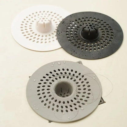 Round silicone floor drain toilet clogging sink filter kitchen sink drain opening bathroom floor drain cover
