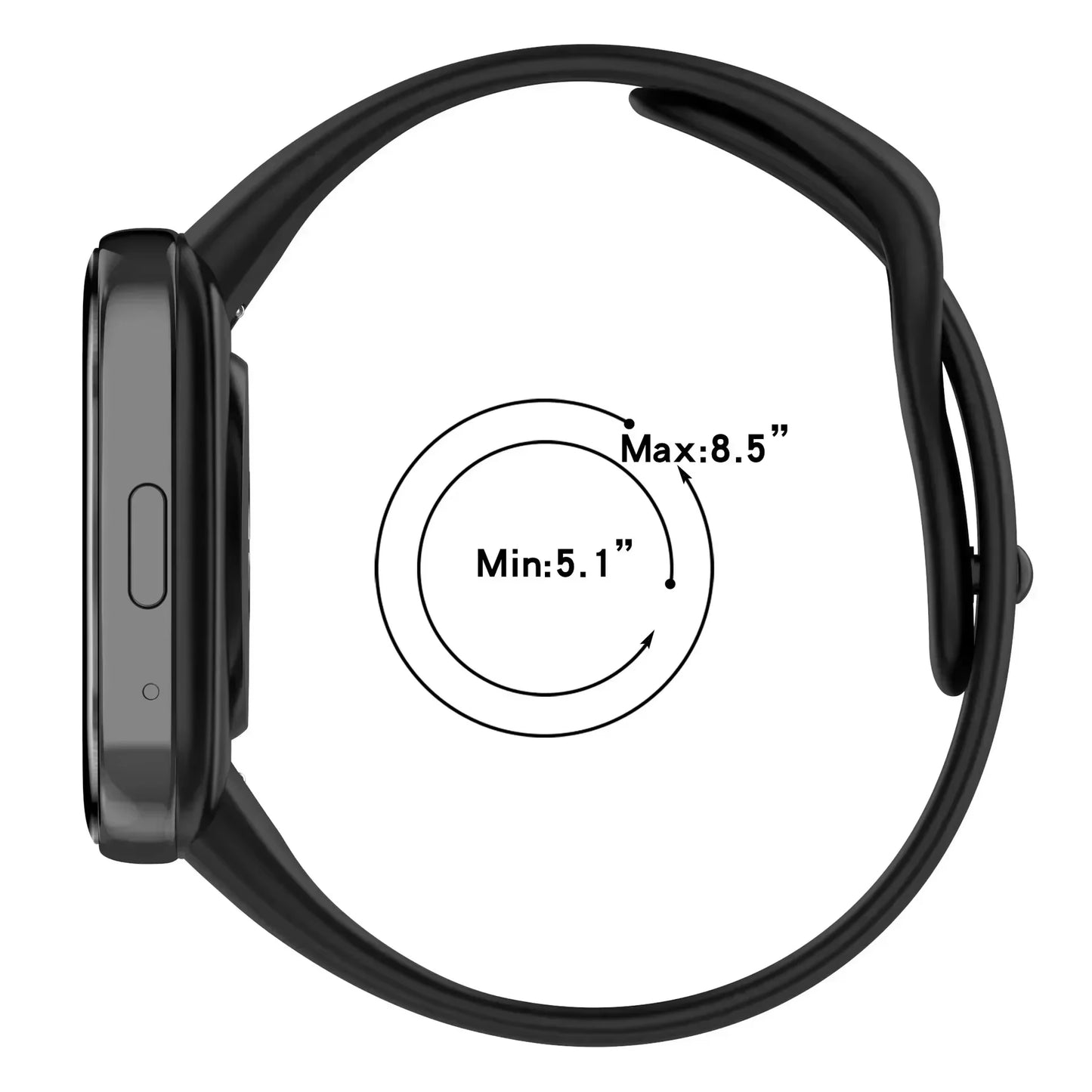 Silicone Strap+Case for Xiaomi Redmi Watch 3 Active band smartwatch Accessories Sport Bracelet For Redmi watch3 Active/Lite Case