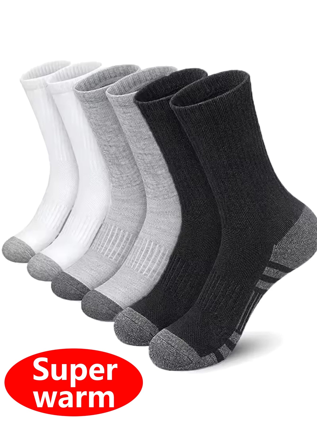 10/30 Pairs of High-Quality Soft and Comfortable Men's Running Socks Summer Sweat Wicking and Breathable Basketball Sports Socks