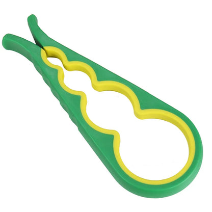 4 in 1, 1pc Non-Slip Grip Multi-Purpose Can Opener for Beer Bottles and Home Kitchen Use