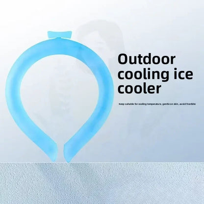 Reusable cooling neck ring colours