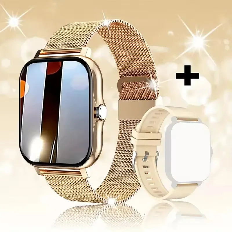 New Smart Watch 2.01 Inch HD Display Answer Make Call Message Preview Sport Modes smartwatch DIY Dial Weather Forecast Men Women
