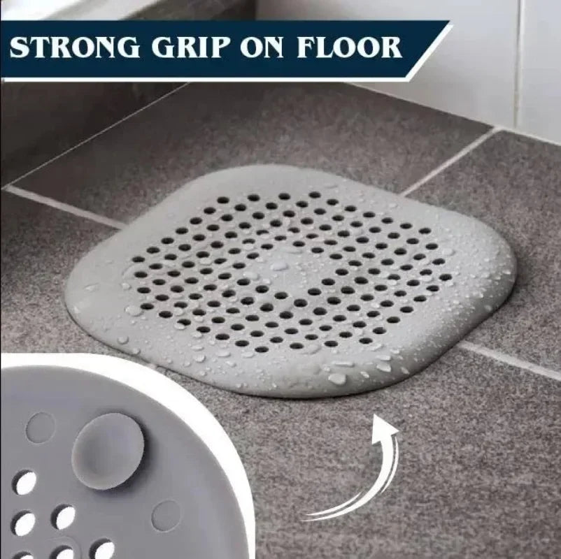 Hair Catcher Filter Sink Anti-blocking Strainer Kitchen Bathroom Bathtub Shower Sewer Filters Floor Silicone Stopper Covers