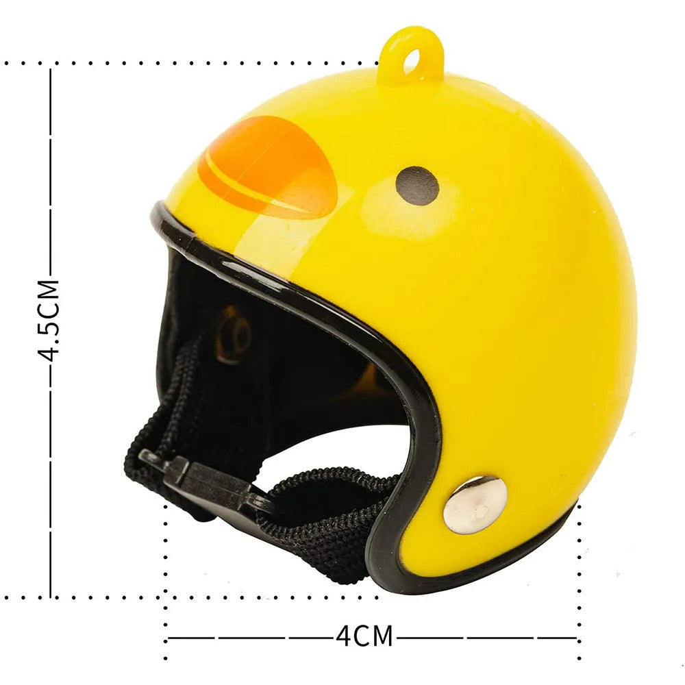 Chicken Helmet Small Pet Helmet Toy Pet Funny Protective Headwear Sunscreen And Rainproof Chicken Helmet To Protect Chicken Head