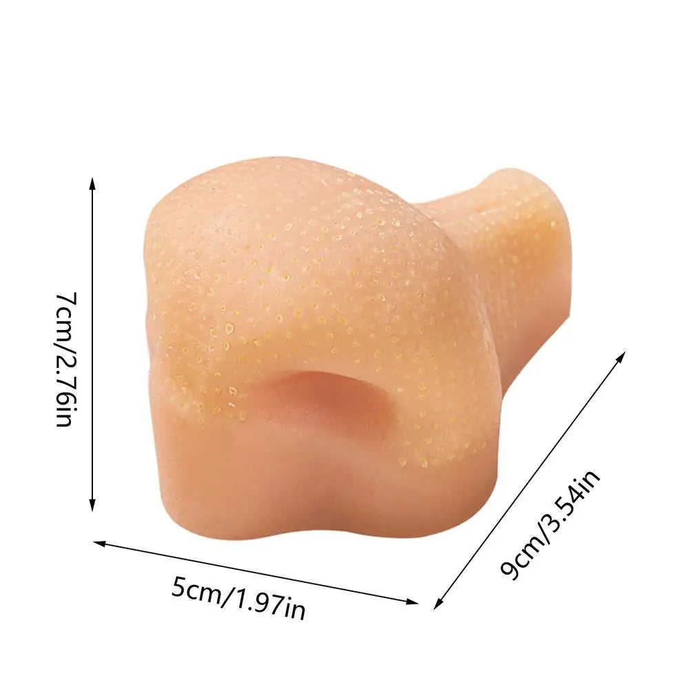 Silicone Pimple Popping Toy Satisfying Pimple Pop Toy Reusable Stress Reliever Nose Game For Kids Boy Girls Adults Classroom