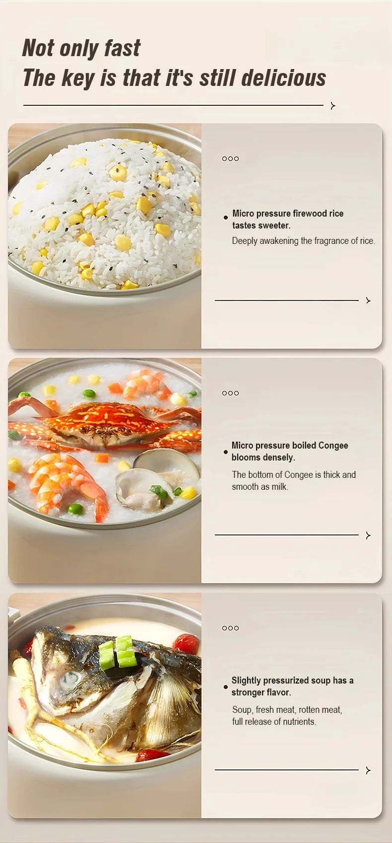 Electric Rice Cooker for 1-2 People, Multifunctional Household Hot Pot, Porridge, 1.8L Micro Pressure Rice Cooker soup making