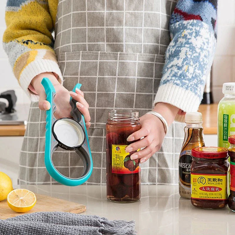 Bottle Cap Opener Open Bottle Covers Universal  Kitchen Jars Opener Effortless Jar Opener Open Jars and Lids KPQ001