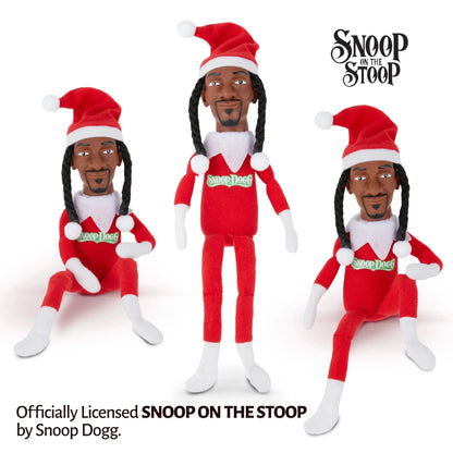 New Snoop Dogg Snoop on a Stoop Christmas Elf Doll Plush Toys Children Christmas Gift