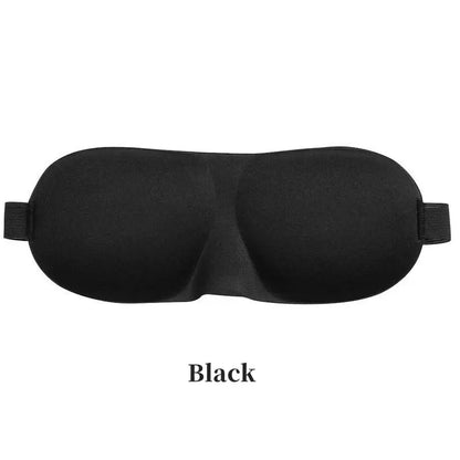 3D Contoured Sleep Mask 100% Light Blocking Eye Mask Ultra-Soft Skin-Friendly Material Breathable Eye Cover For Rest Travel Yoga