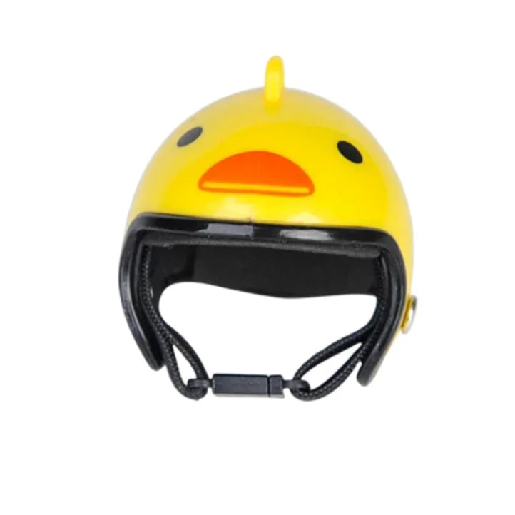 Chicken Helmet Pet Safety Funny Parrot Headwear Small Pet Hard Sun Rain Protection Small Helmets Accessories for Bird Parakeet