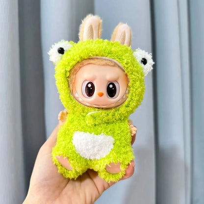 Mini Doll'S Clothes Outfit Accessories For Korea Kpop Exo 15-17cm Labubu V1 V2 Idol sitting party New Year clothes Clothing Gift