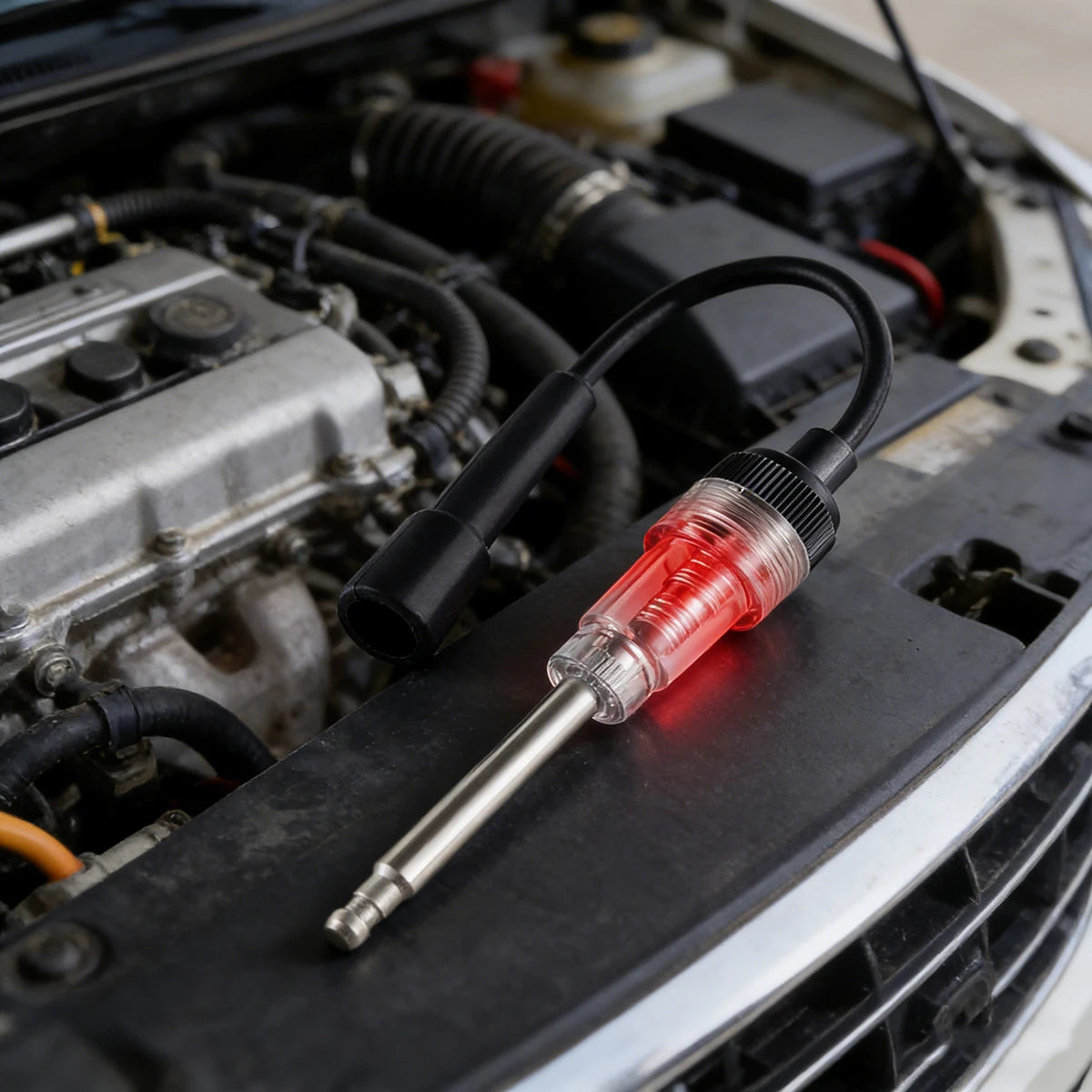 Car Spark Plug Tester Diagnostic Tools Accessories Verification Tool Automotive Diagnostics Repair Disassembly Scanner Diagnosis