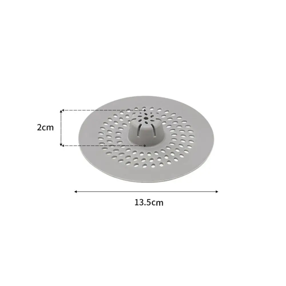 Round silicone floor drain toilet clogging sink filter kitchen sink drain opening bathroom floor drain cover