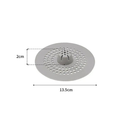 Round silicone floor drain toilet clogging sink filter kitchen sink drain opening bathroom floor drain cover