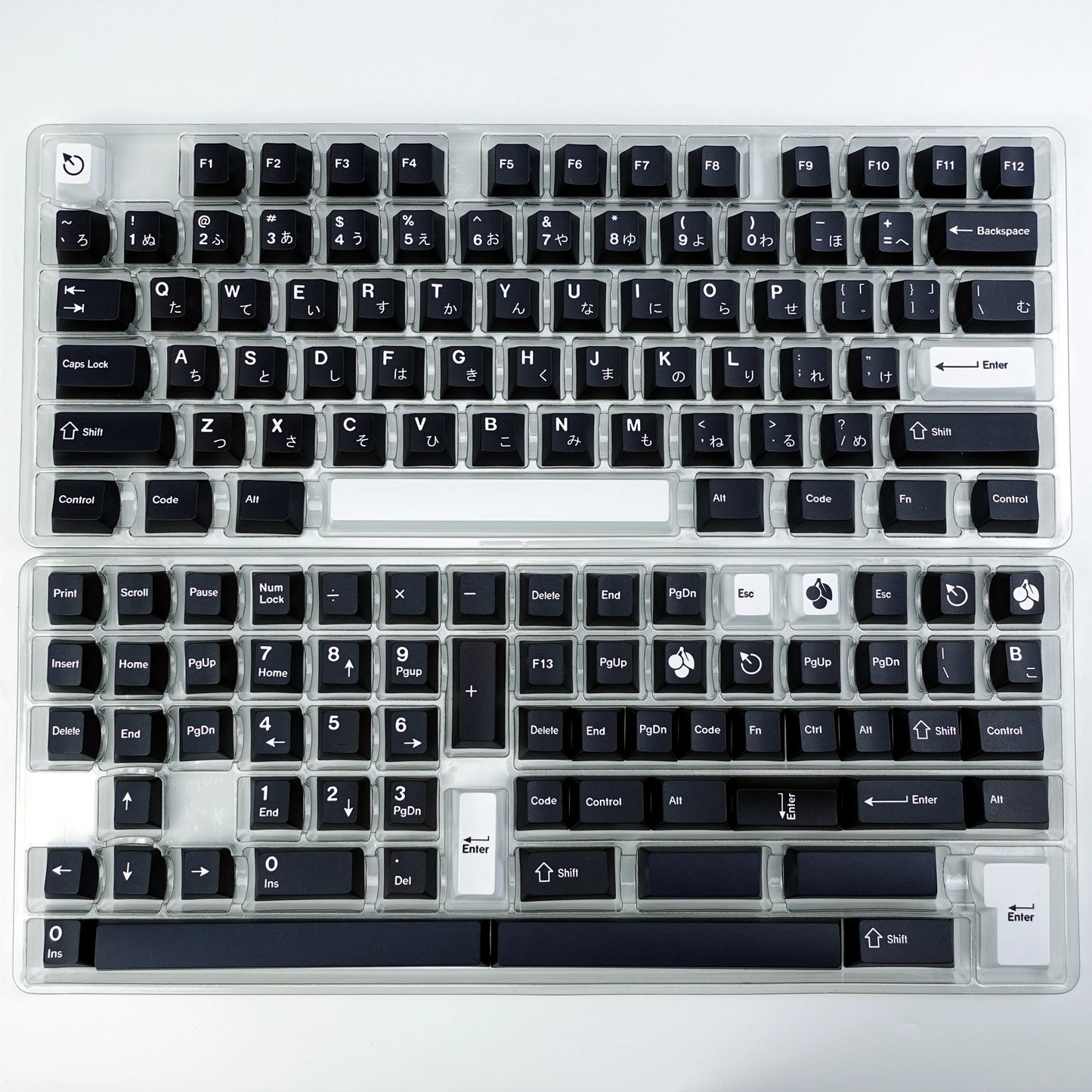 KBDiy Cherry Profile Japanese GMK WOB Keycaps Set Mechanical Keyboard Keycap PBT Custom Retro 147 Keys Caps for MX Switches