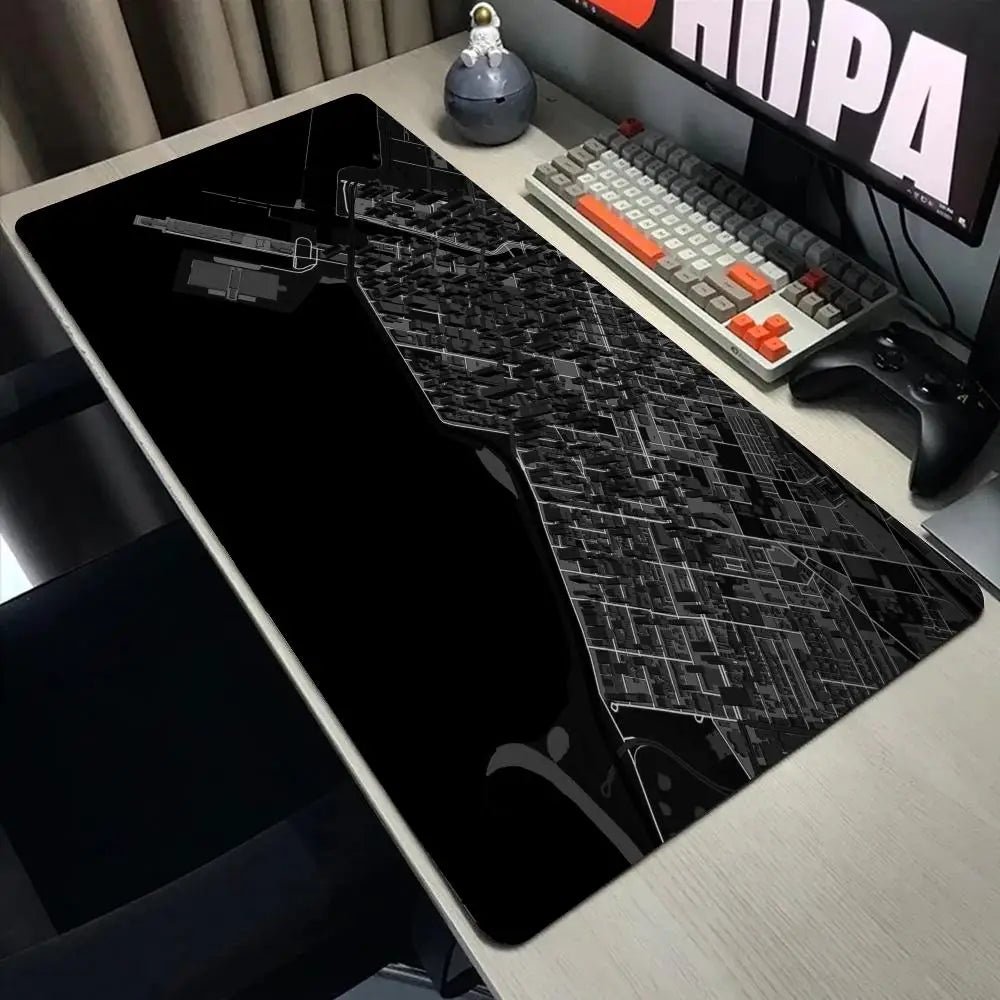 F1 Racing Circuit Mouse Pad Large Sport Car MousePad Cute Desk Pad Extended Gaming Keyboard Mats Large XXL Gamer Mousepad 90x40