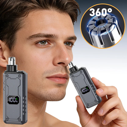 Electric Nose Hair Trimmer Implement Shaver Clipper For Men Women Neck Eyebrow Trimmer Shaver Man Clean Trimer Razor Remover Kit