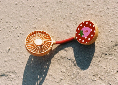 Portable Magnetic Fan Compact Durable  Creative Mini Fan for Outdoor Cooling Heat Prevention and Personal Use Ideal for Concerts
