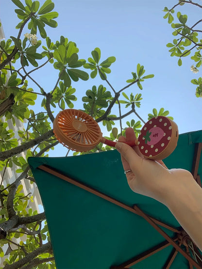 Portable Magnetic Fan Compact Durable  Creative Mini Fan for Outdoor Cooling Heat Prevention and Personal Use Ideal for Concerts