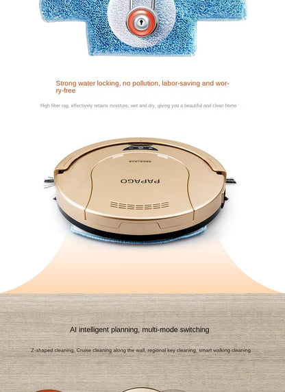 2023PapaGo Sweeping robot Household Ultra-thin Fully automatic intelligent vacuum cleaner Wipe the mopping machine