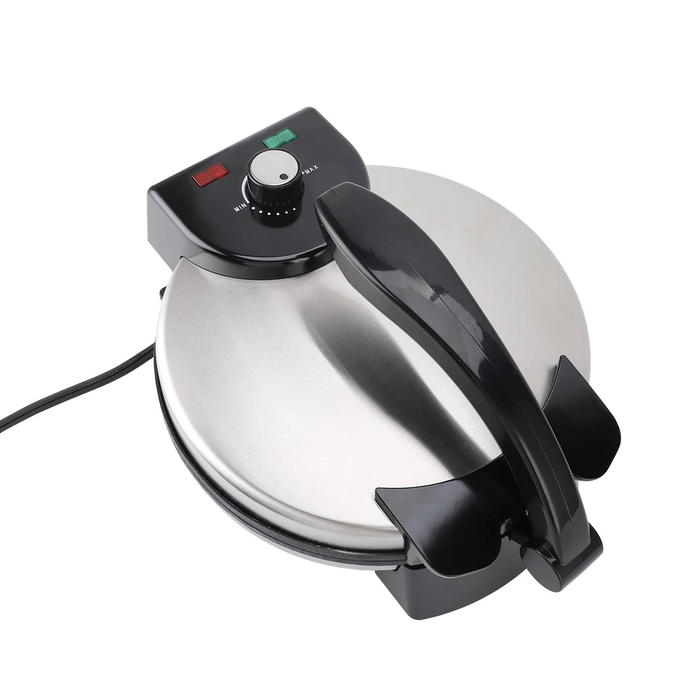Electric Crepe Maker Roti Maker Machine Knob Temperature Control Fast Heating Simple  10in Easy Cleaning for Kitchen