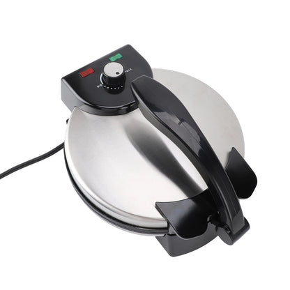Electric Crepe Maker Roti Maker Machine Knob Temperature Control Fast Heating Simple  10in Easy Cleaning for Kitchen