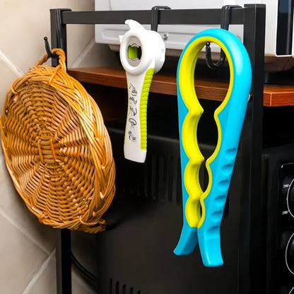 multifunctional can opener kitchen household non-slip simple bottle opener tool, lid opening labor-saving artifact