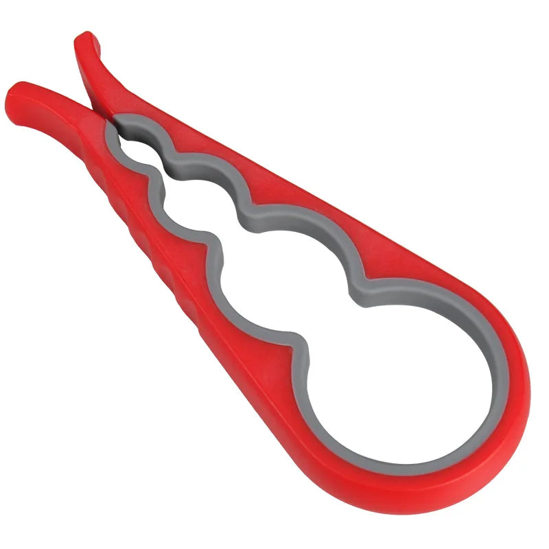 4 in 1, 1pc Non-Slip Grip Multi-Purpose Can Opener for Beer Bottles and Home Kitchen Use