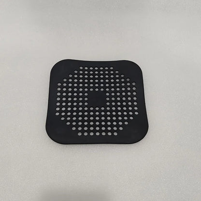 Drain Cover - No Drill Hair Catcher for Sink/Bathtub/Shower, Fine Mesh Waterproof Filter with Suction Cups Kitchen Accessories
