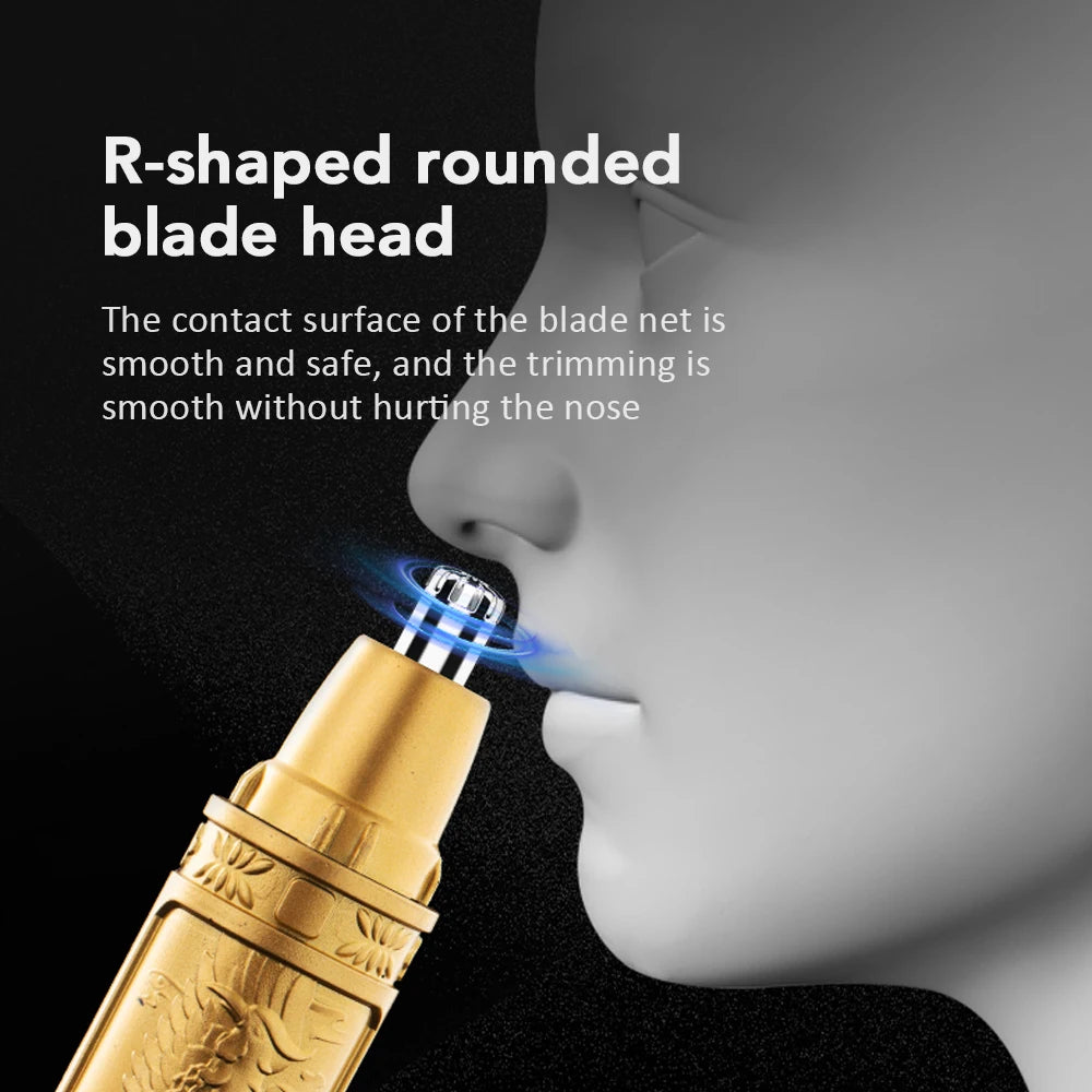 Electric Nose Hair Trimmer Implement Shaver Clipper For Men Women Neck Eyebrow Trimmer Shaver Man Clean Trimer Razor Remover Kit