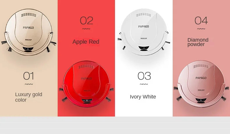 2023PapaGo Sweeping robot Household Ultra-thin Fully automatic intelligent vacuum cleaner Wipe the mopping machine
