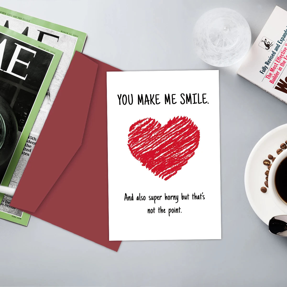 1PC Naughty Anniversary Card with Envelope,Love Gift Cards,Sexy Card for Boyfriend Husband Girlfriend,Funny Valentine's Day Card