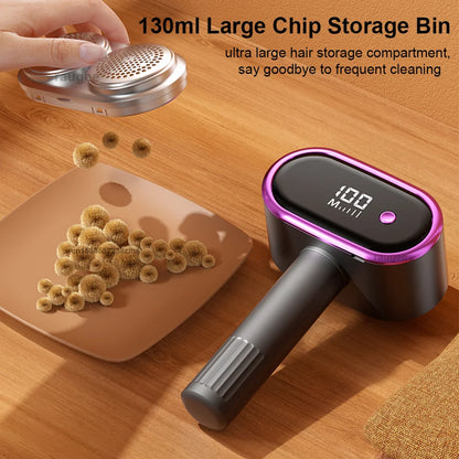 Electric Clothes Lint Remover Hair Ball Trimmer USB Lint Shaver With Double Motor High-Speed Clothes Pellet Fluff Remover