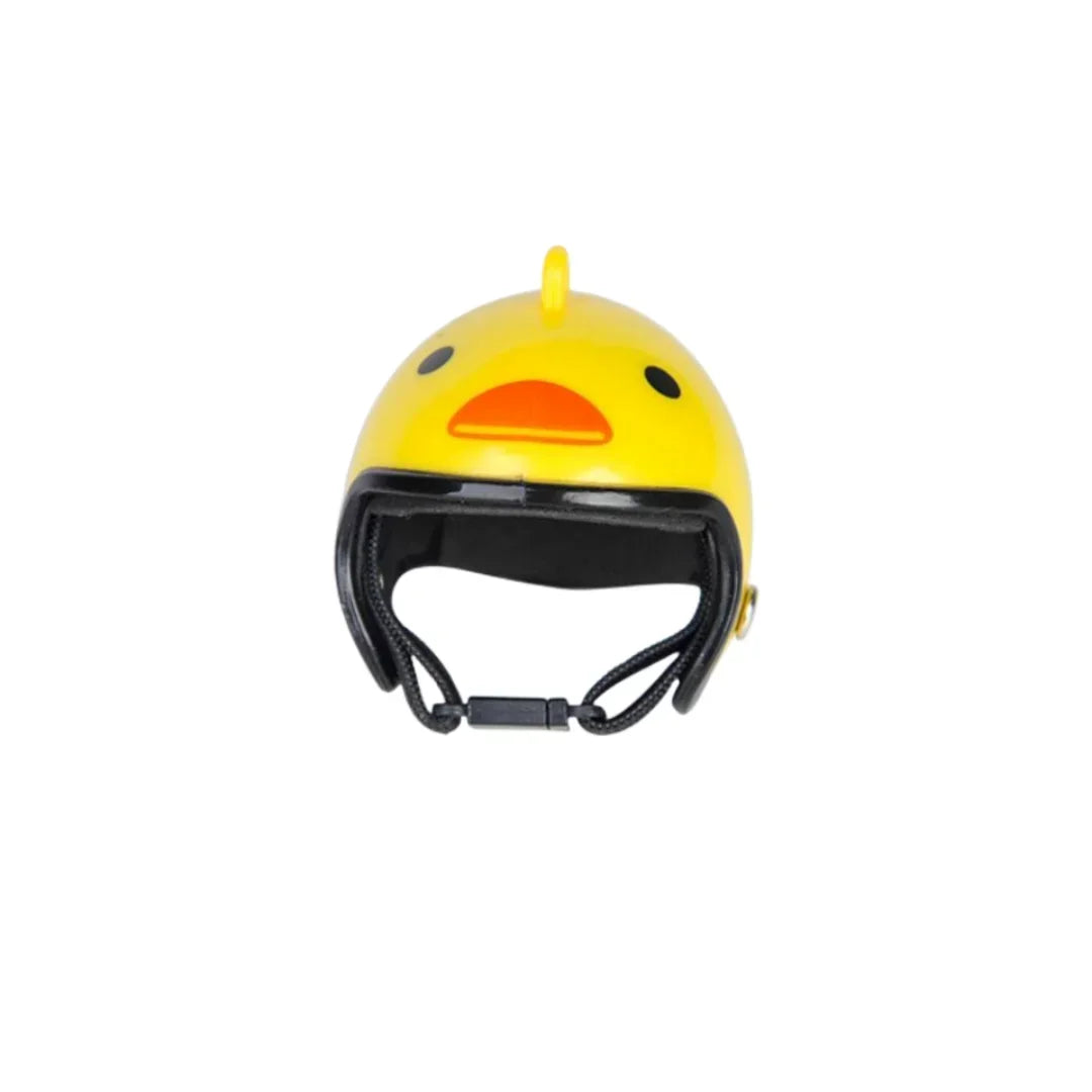 Chicken Helmet Pet Safety Funny Parrot Headwear Small Pet Hard Sun Rain Protection Small Helmets Accessories for Bird Parakeet
